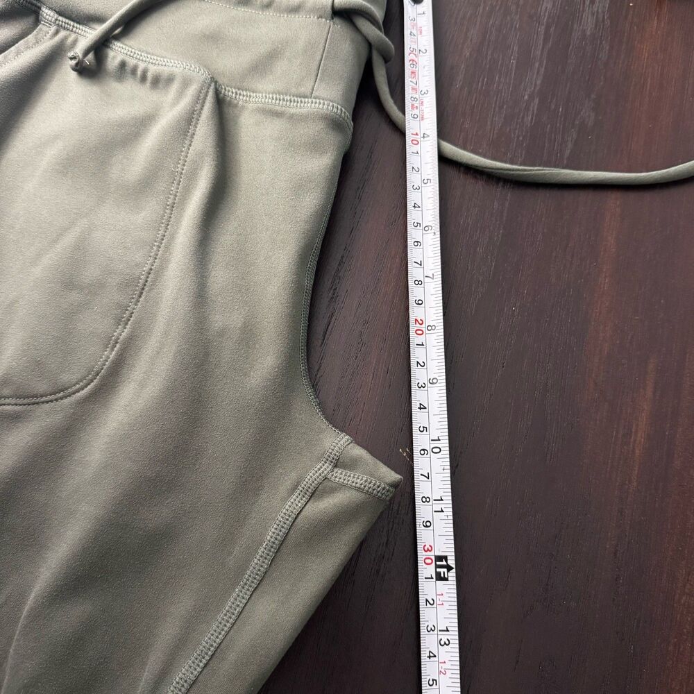 Mondetta Performance Luxury Olive Green Straight Leg Yoga Lounge Pants Size L - Picture 5 of 9